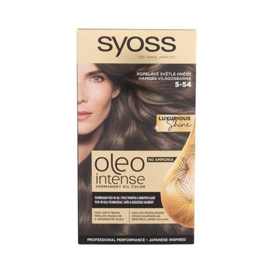 Schwarzkopf Syoss Haarfarbe Oleo 5-54 Asche Hellbraun 1op