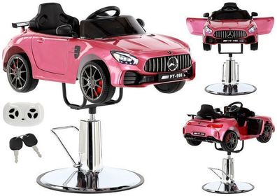 Kinder-Friseurstuhl Auto hydraulisch drehbar für Friseursalon Friseursessel