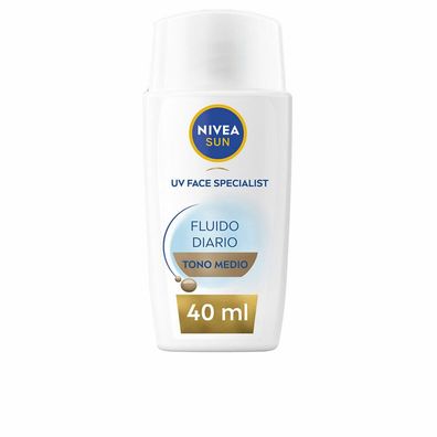 DAILY SUN FLUID Gesichtsschutz SPF50+ #medium tone 40 ml