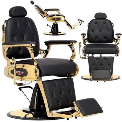 Barbersessel Marcos Friseurstuhl hydraulisch für Friseursalon Barber Shop Barberking