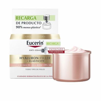 Hyaluron-filler + Elasticity Rose Tagescreme SPF 30 Nachfüllpack 50 ml