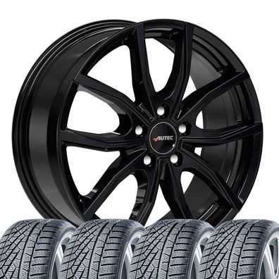 4 Winterräder Autec Vidron 8x19 ET45 225/45 R19 96V Continental für Audi Q3