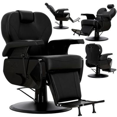 Barbierstuhl Richard hydraulischer Friseurstuhl für Herren und Barbershop Barberking