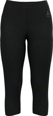 Odlo Damen Leggings Bl Bottom 3/4 Merino 200 111901
