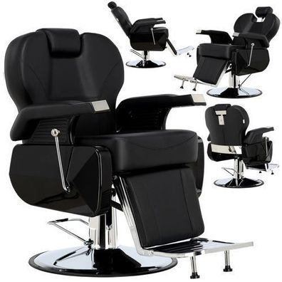 Barbiersessel Richard hydraulischer Friseurstuhl für Barber Shop & Salon