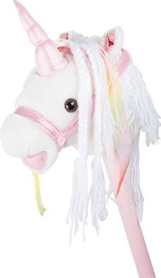 Steckenpferd „weißes Einhorn“