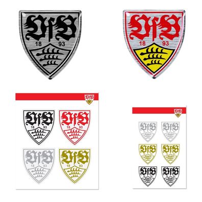 VfB Stuttgart Wappen Aufkleber Fanartikel verschiedene Varianten