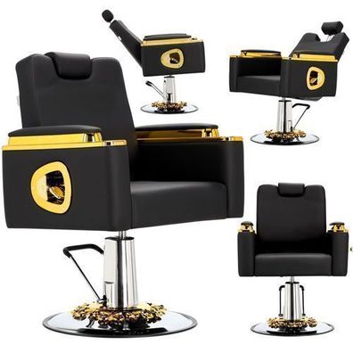 Barberstuhl Friseurstuhl Midas hydraulisch für Barbershop & Friseursalon Barberking