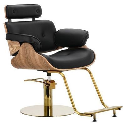 Friseurstuhl Ankara hydraulisch drehbar mit Fußstütze Friseursessel für Friseursalon
