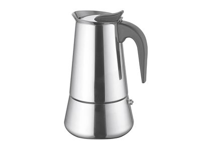 WEIS Espressokocher 10 Tassen Edelstahl