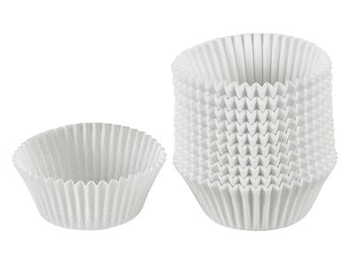 KAISER Papierbackförmchen Inspiration Ø7cm weiß 200er Pack