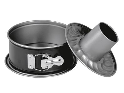 KAISER Springform Inspiration mit Rohrboden 8cm Ø18cm schwarz