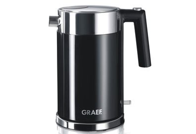 GRAEF Wasserkocher WK62EU 1,5 l 2000 W Edelstahl/schwarz