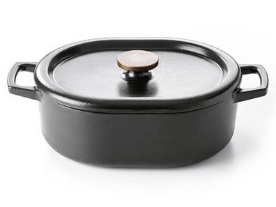 BEKA Schmortopf Nori Ø31cm rovale Form Gusseisen