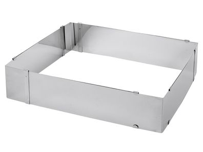 KAISER Backrahmen Patisserie ausziehbar 24-46x20-38cm Edelstahl