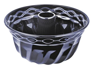 Dr. Oetker Gugelhupfform Back-Liebe Emaille Ø24cm emailliert schwarz