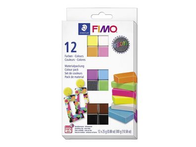 Staedtler Modelliermasse Fimo effect neon MP Set