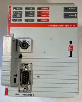 Allen-Bradley 1768-L43S Compact GuardLogix L43S Safety Controller - Used Tested