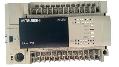 Mitsubishi MELSEC FX3U-32MR/ES Programmable Logic Controller PLC - Used / Tested