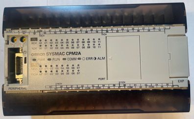 Omron SYSMAC CPM2A-40CDR-D Programmable Controller 24VDC 40 I/O Relay - Used