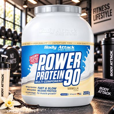 Body Attack Power Protein 90 2kg Dose