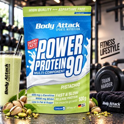 Body Attack Power Protein 90 500g Beutel