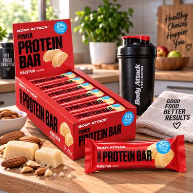 Body Attack Power Protein Bar 24 x 35g Riegel