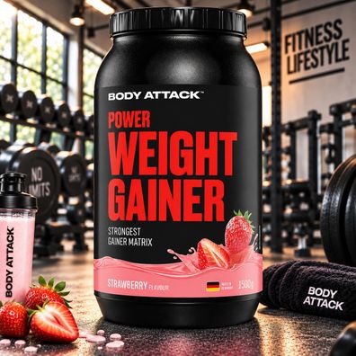 Body Attack Power Weight Gainer 1500g Dose