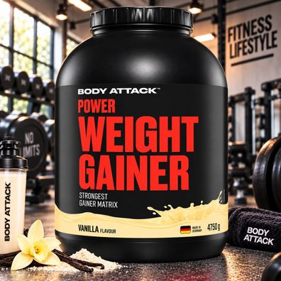 Body Attack Power Weight Gainer 5000g Dose