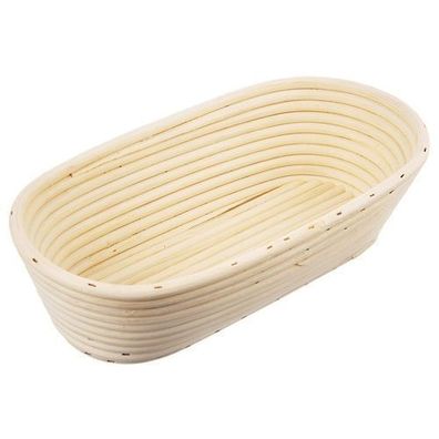 Gärkorb aus Rattan für Brotteig, 1 kg / 26 x 13 x 9 cm