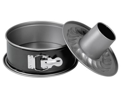 KAISER Springform Inspiration mit Rohrboden 8cm Ø20cm schwarz