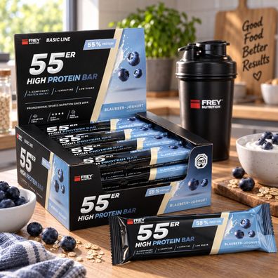 Frey Nutrition 55er Protein Riegel 20 x 50g Riegel