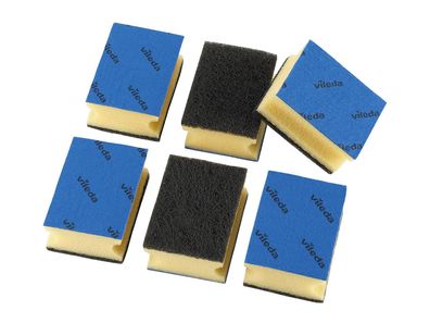 VILEDA Schwamm Glitzi plus Antibac 6er Pack