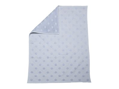 Fussenegger Babydecke Riga Punkte 70x90cm blau