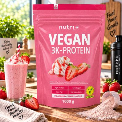 Nutri-Plus Vegan 3K Protein 1kg