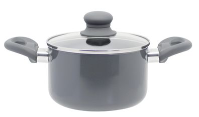 Kochtopf Ø16cm Rhino Grey Aluminium grau