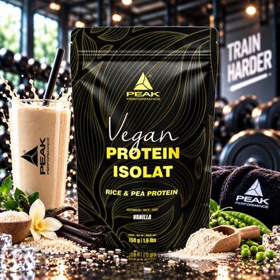 Peak Vegan Protein Isolat 750g Beutel
