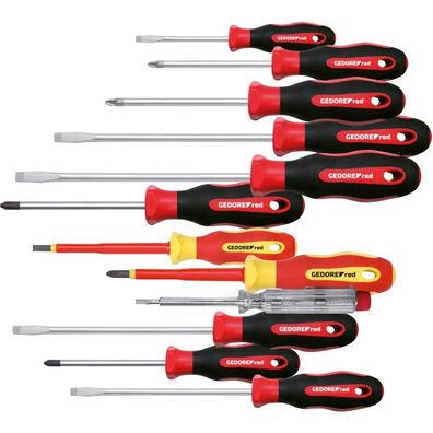 GEDORE red Schraubendreher-Satz XXL 12-teilig