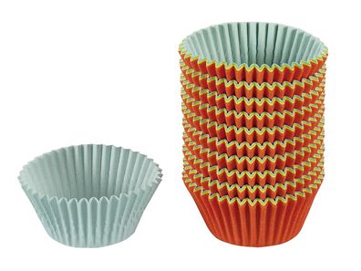 KAISER Papierbackförmchen Mini-Muffin Ø4,5cm farbig sortiert 150er Pack