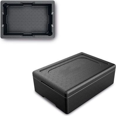 Thermobehälter für den Transport von Speisen, Innenmaße: 38 x 25 x 9,5 cm, 9 l