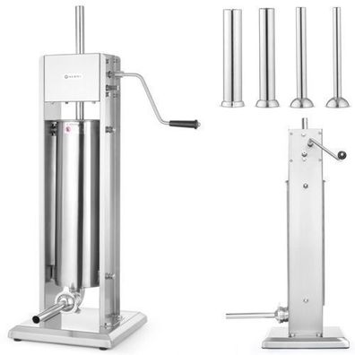 Profi Line 7L Vertikal-Wurstfüller aus Edelstahl - Hendi 282090