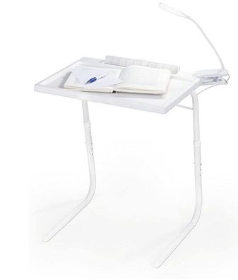 Maxxmee Beistelltisch mit Klemmlampe