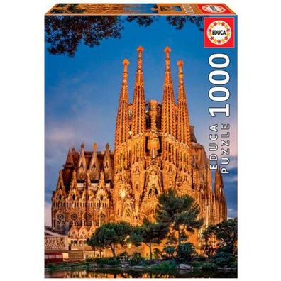 EDUCA Puzzle Sagrada Familia, Barcelona (Spanien) 1000 Teile