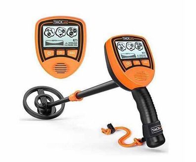 Tacklife Metalldetektor, Kinder Metalldetektor mit LCD-Display