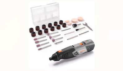 Tacklife Akku Rotationswerkzeug 4V RTH30DC 31 tlg. Dual-Speed-Schalter