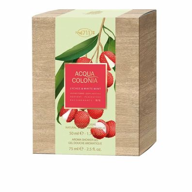 4711 Acqua Colonia Lychee y White Mint 2-teiliges Set