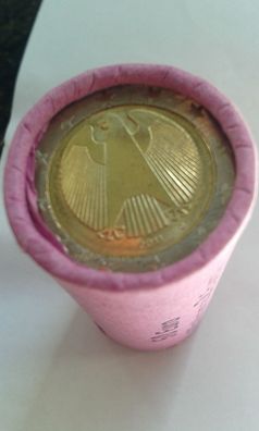 Rolle 2 euro 2011 D München Rolle BRD Bundesadler Kursmünze- 2 euro Rolle 2011