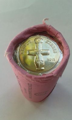 2 euro Rolle 2013 Zypern Kursmünze - Rolle 2 euro 2013 Zypern Kursmünze