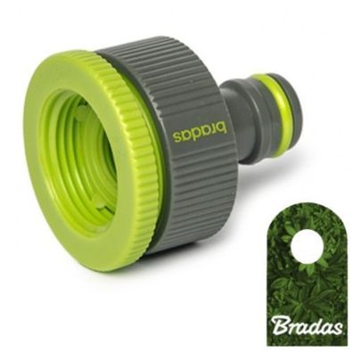 Hahnanschluß Adapter 1" zu 3/4" 2 in 1 Hahnstéck LIME LINE LE-2199 BRADAS 5213