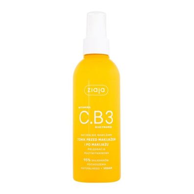 Vitamin C. B3 Tonikum vor und nach dem Make-up 190ml